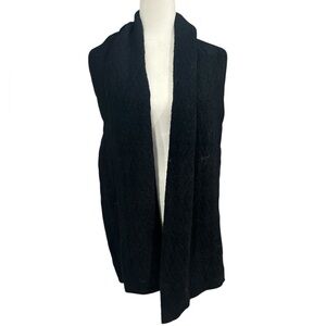 Black Mersea Knit Scarf